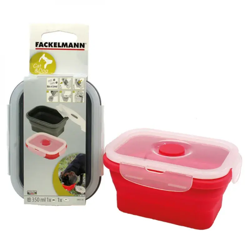 Ciotola per cani 350ml quadrata Subito Disponibile