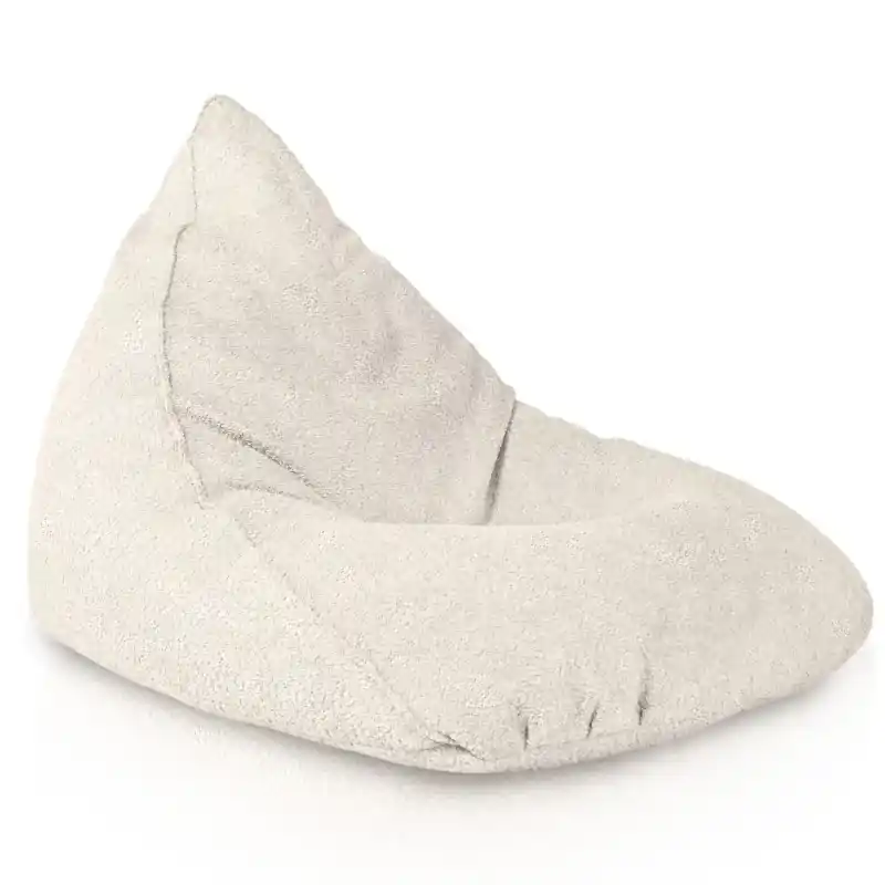 Acquista Ora Poltrona Pouf Sacco Seduta XL Bermuda - Tessuto Bouclè