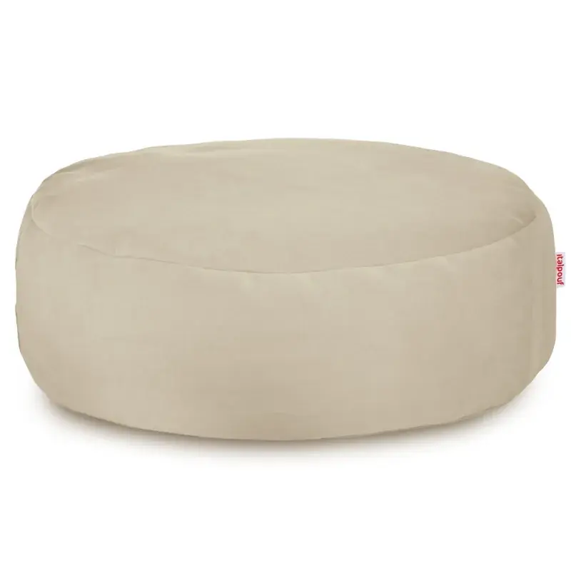 Compra Adesso Pouf Poggiapiedi Rotondo - Velluto Soft