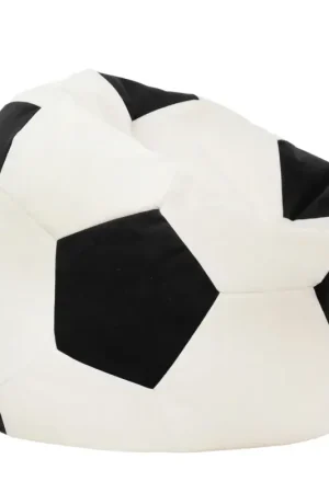A Buon Prezzo Poltrona Pouf Pallone da Calcio XL per Bambini - Soft Velluto