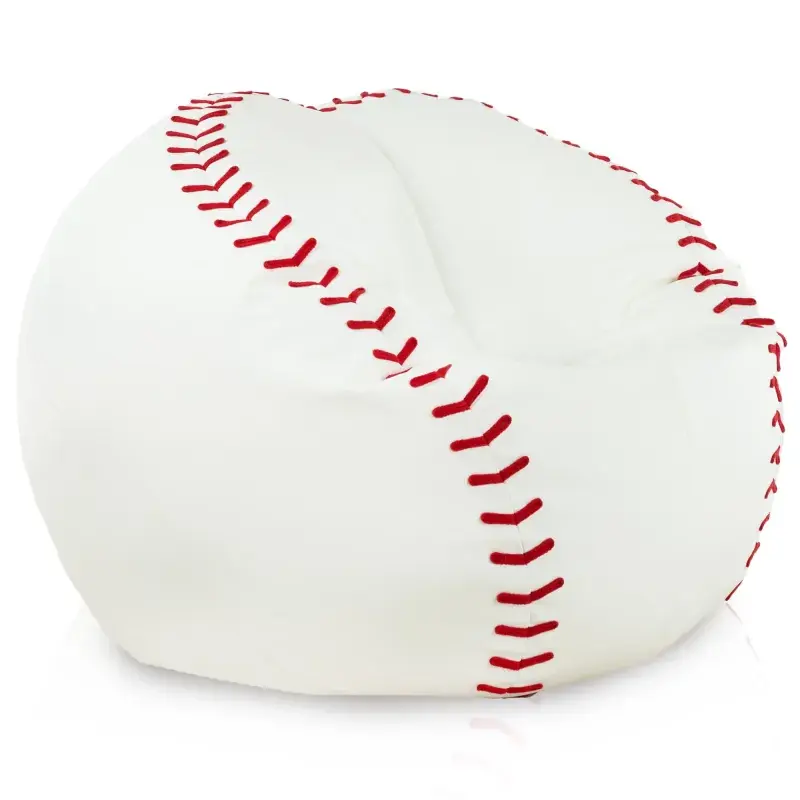 Poltrona Pouf Sacco Baseball Ecopelle Reso Gratuito