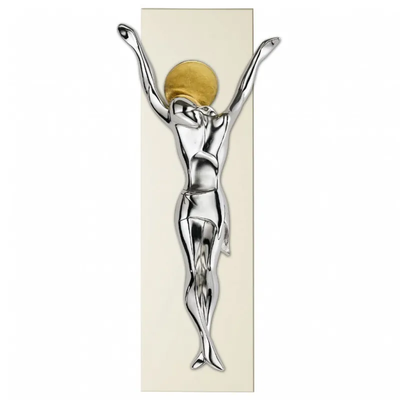 Spedito Oggi Crocifisso Cristo con pannello