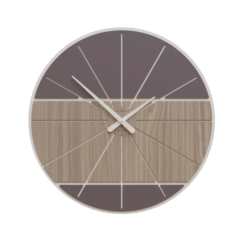 Spedito Oggi Orologio da parete rotondo in legno dal design moderno ed elegante