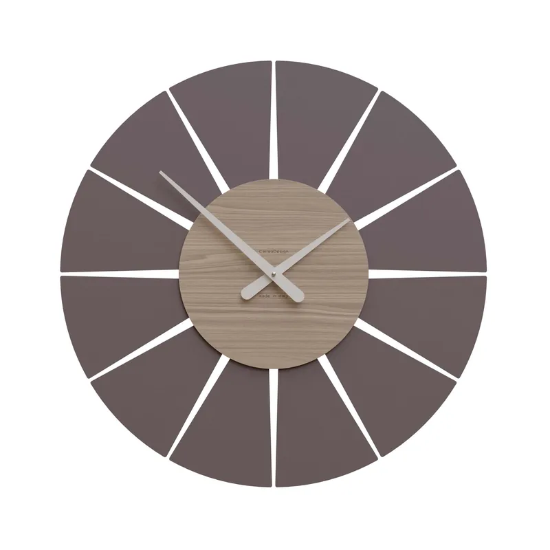 Orologio da parete rotondo medio dal design moderno ed elegante Di Tendenza