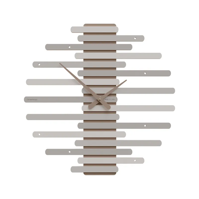Orologio da parete rotondo in legno dal design moderno ed elegante Prezzo Basso