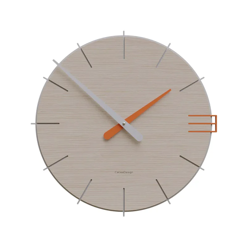 Orologio da parete rotondo in legno dal design moderno Direttamente Dal Produttore