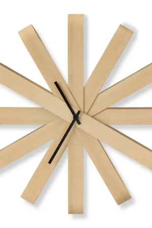 Orologio da parete moderno in legno Ribbonwood Ultima Occasione