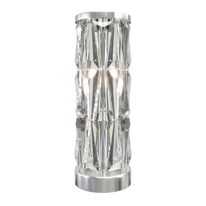 Lampada da tavolo con diffusore in vetro e struttura dalle linee moderne - 60W - IP20 Nuovo Arrivo