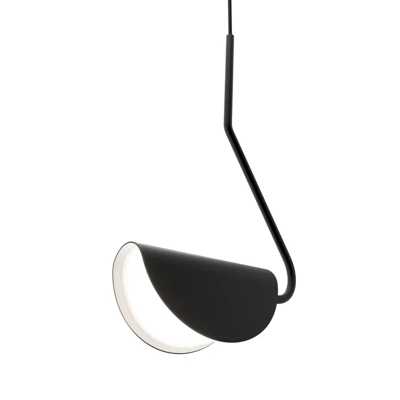 Lampada a sospensione con diffusore singolo in metallo dal design moderno - 28W - IP20 Must-Have
