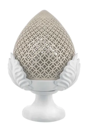 Lampada da tavolo piccola dal design moderno a forma di pomo siciliano - 60W Affare