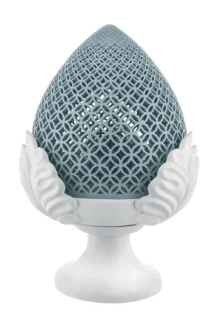 Lampada da tavolo grande dal design moderno a forma di pomo siciliano - 60W Vendita Finale