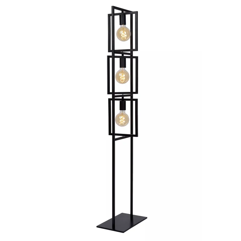 Professionale Piantana a 3 lampadine con struttura in metallo dalle linee moderne ed eleganti - 40W - IP20