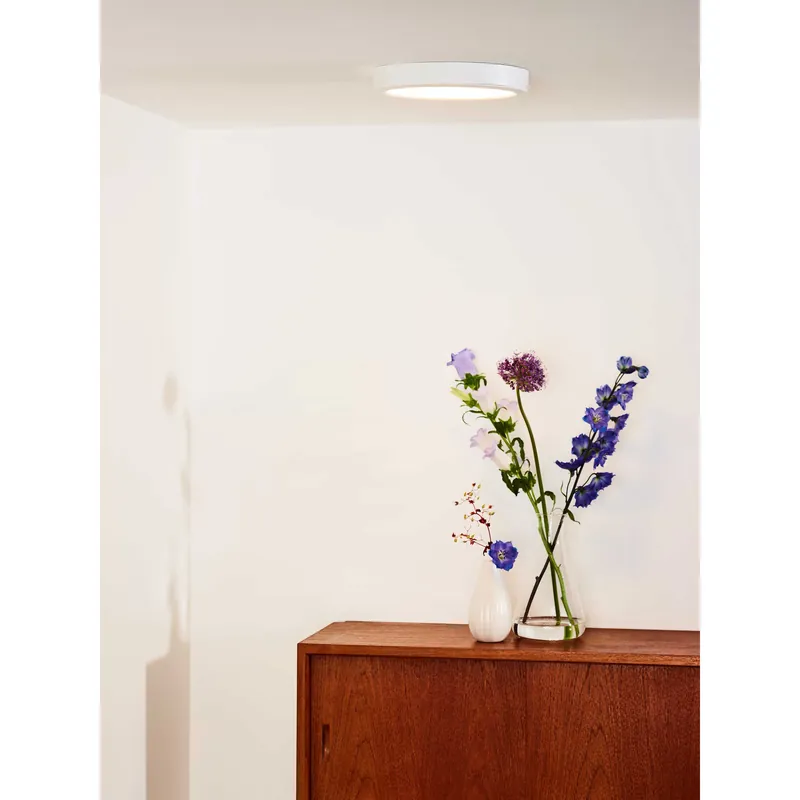 Affare Plafoniera rotonda a LED con struttura in alluminio dal design semplice - 17W - Lumen 1600 - 3000k Luce Calda - IP20