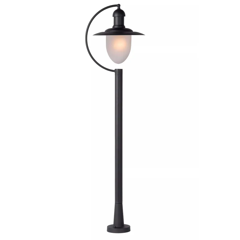 Offerta Del Giorno Lampione da giardino con struttura in alluminio e diffusore in vetro - 24W - 44