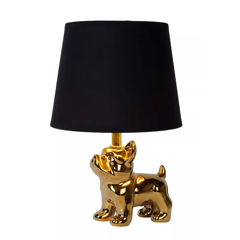 Lampada da tavolo con base in porcellana dal design elegante e paralume in lino - 40W - 20 Scelto Dai Clienti