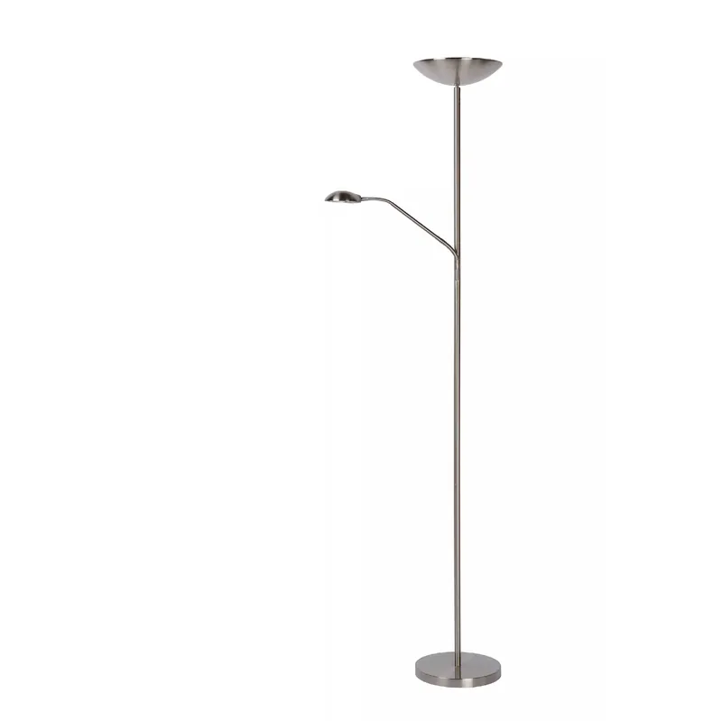 Offerta Speciale Piantana a LED dimmerabile con struttura in metallo moderna con doppio diffusore - 20W - Lumen 1600+320 - 3000k Luce Calda - 20