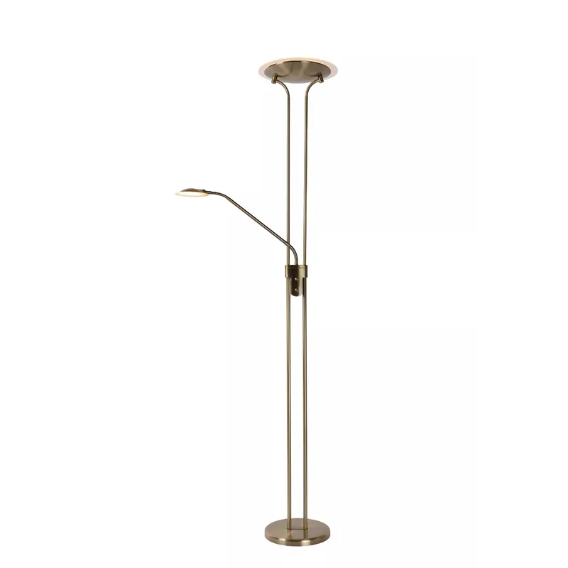 Lampada da terra con doppio diffusore a LED dimmerabile dal design moderno - 20W - Lumen 1600+320 - 3000k Luce Calda - 20 Offerta Speciale