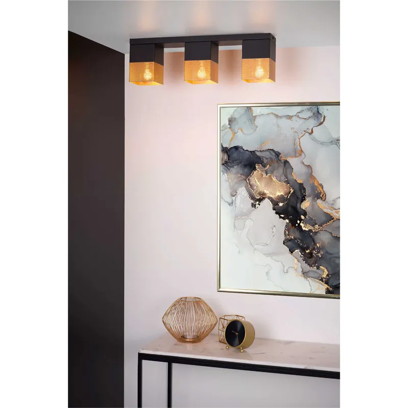 Offerta Speciale Faretto con struttura e con triplo diffusore in metallo dal design moderno - 40W - 20