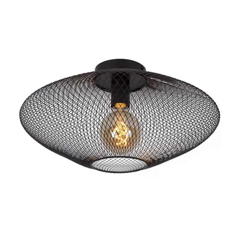 Plafoniera con struttura e diffusore in metallo intrecciato dal design moderno - 40W - 20 Professionale
