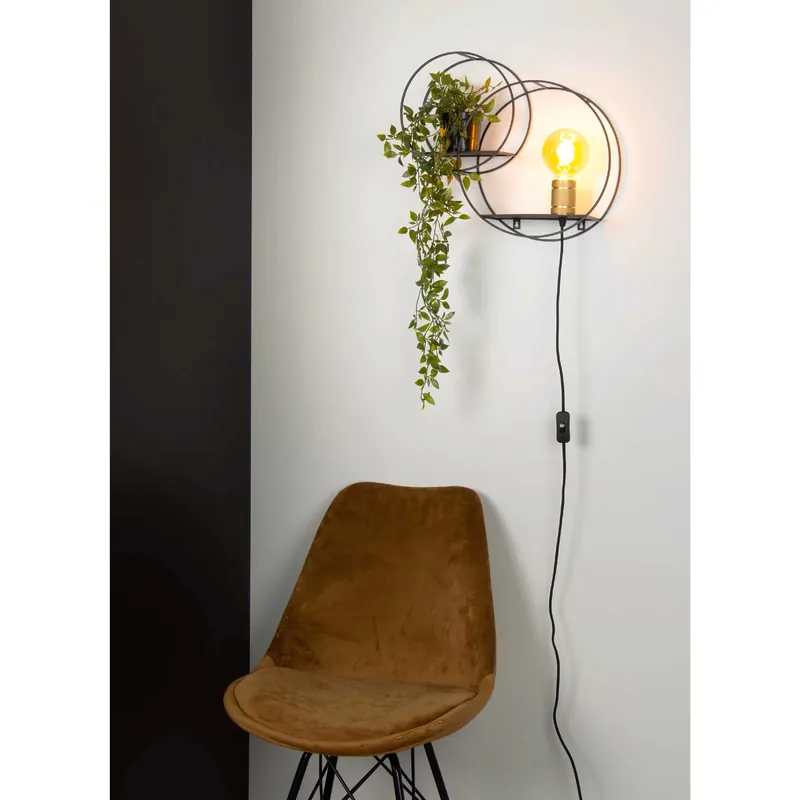 Compra Adesso Applique da parete con struttura in metallo dalle linee moderne - 40W - IP20
