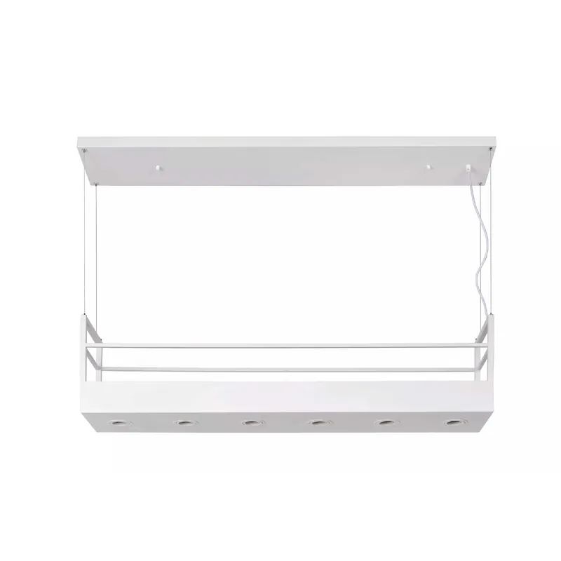 Lampada a sospensione struttura in metallo con 6 diffusori dal design moderno - 40W - 20 Saldi