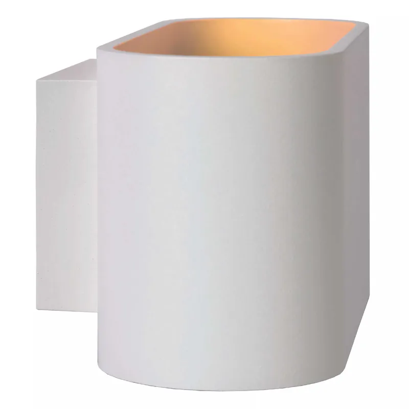 Lampada da parete con struttura ovale in alluminio dalle linee moderne - 42W - 20 Saldi