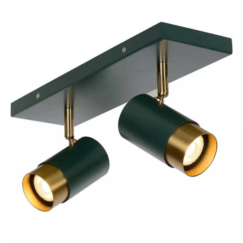 Più Venduto Faretto con doppio diffusore orientabile in alluminio dal design elegante - 40W - 20
