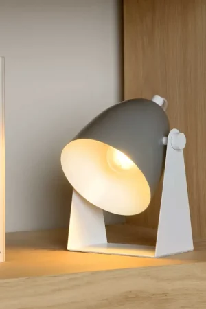 Abat Jour con struttura in metallo dal design moderno e diffusore orientabile - 40W - 20 Pagamento Sicuro