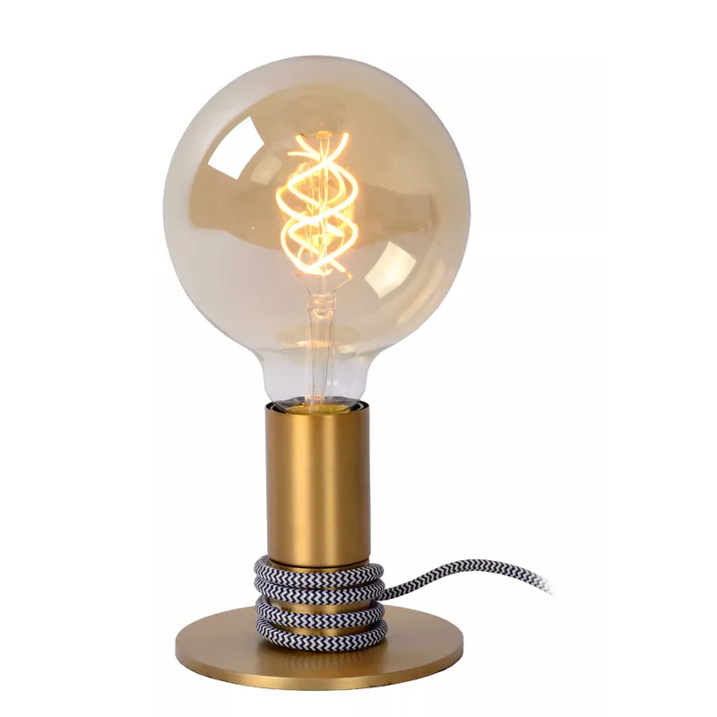 Abatjour da comodino dal design moderno e minimalista con struttura in acciaio - 40W - 20 Compra Adesso