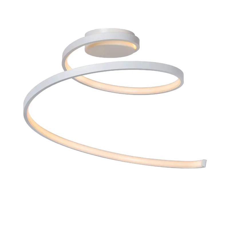 Lampada da soffitto con Led dimmerabile integrato e diffusore a spirale - 24W - Lumen 1420 - 3000k Luce Calda - 20 Non Perdere