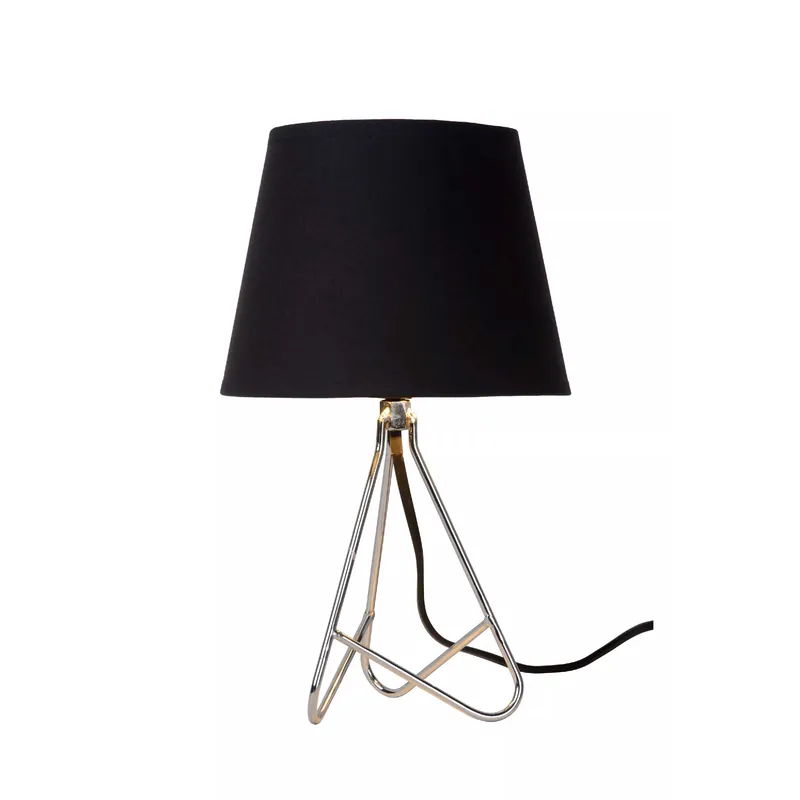 Lampada da tavolo moderna in metallo con diffusore in cotone - 40W - 20 Miglior Prezzo