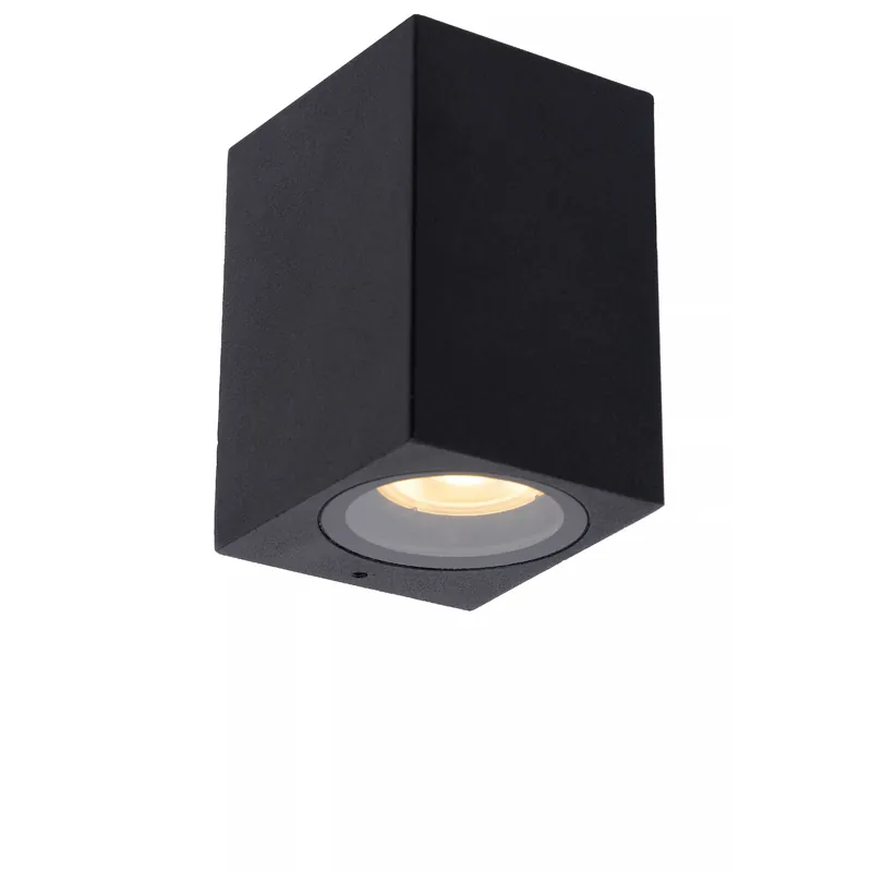 Affare Applique da esterno con struttura in alluminio cubica dal design moderno - 35W - 44