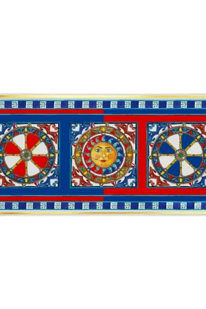 Vassoio rettangolare piccolo in porcellana dal design moderno ed elegante Compra Online