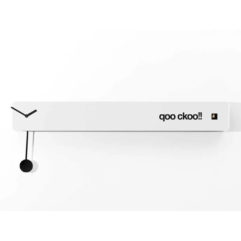 Orologio da parete orizzontale a cucù dal design moderno ed elegante Quantità Limitata