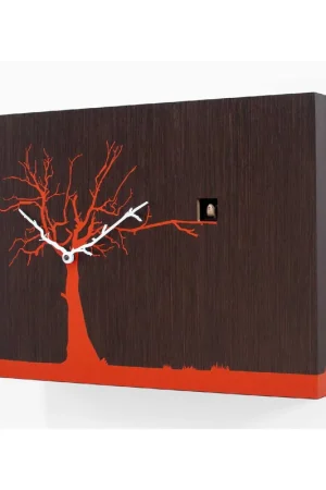 Orologio da parete a cucù in legno dal design moderno ed elegante Promozione