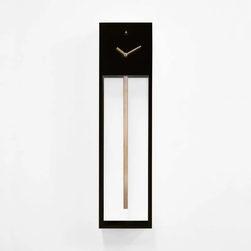 Orologio da parete a pendolo e cucù con struttura moderna ed elegante Ultimissimo Modello