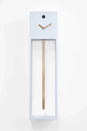 Orologio da parete a pendolo e cucù con struttura moderna ed elegante Subito Disponibile