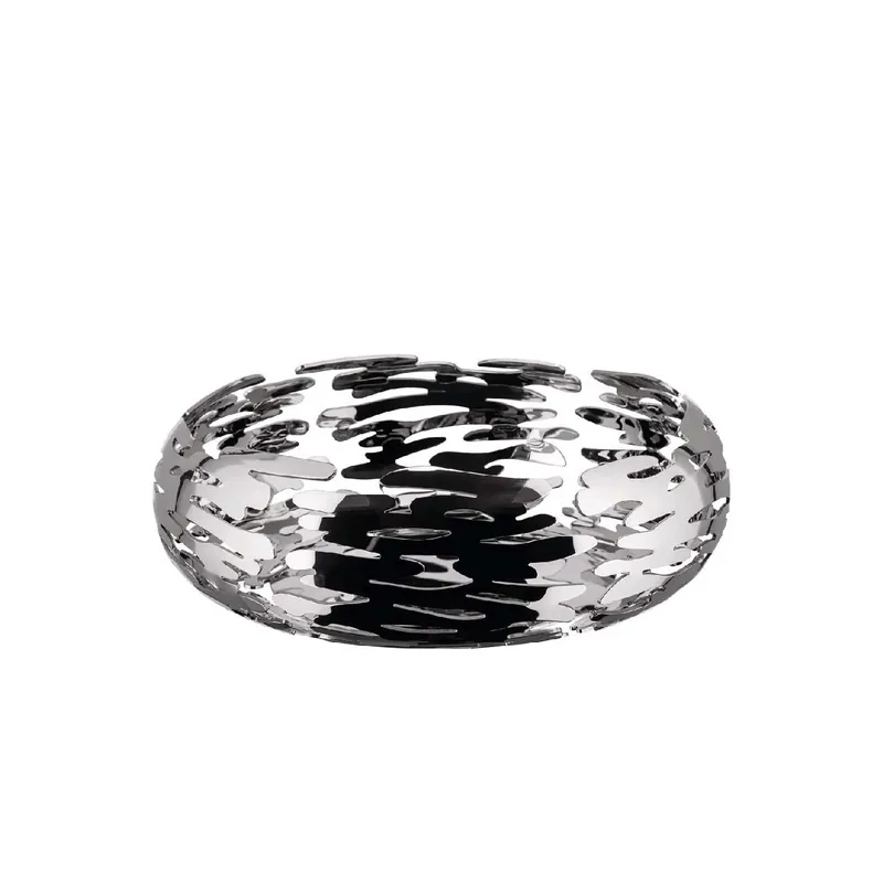 Cestino da tavola rotondo per pane in acciaio dal design moderno ed elegante Offerta