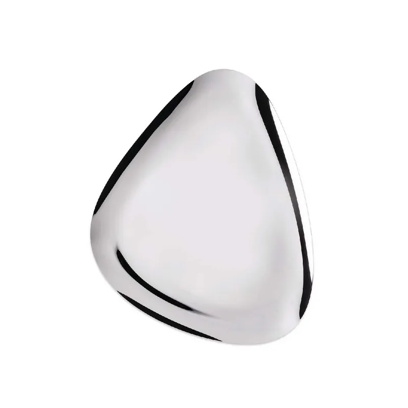 Vassoio in acciaio inossidabile lucido dal design moderno ed elegante Consegna Rapida