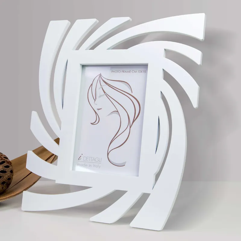 Subito Disponibile Portafoto da tavolo piccolo in legno dal design moderno ed elegante - Foto 10x15