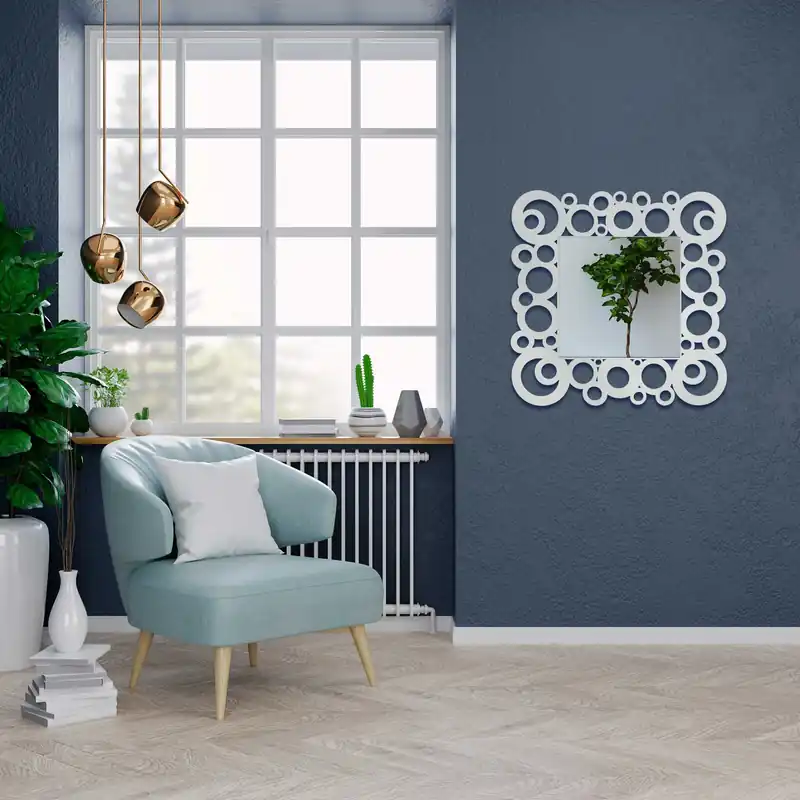 Specchio da parete piccolo con cornice in legno dalle linee moderne ed eleganti Bestseller