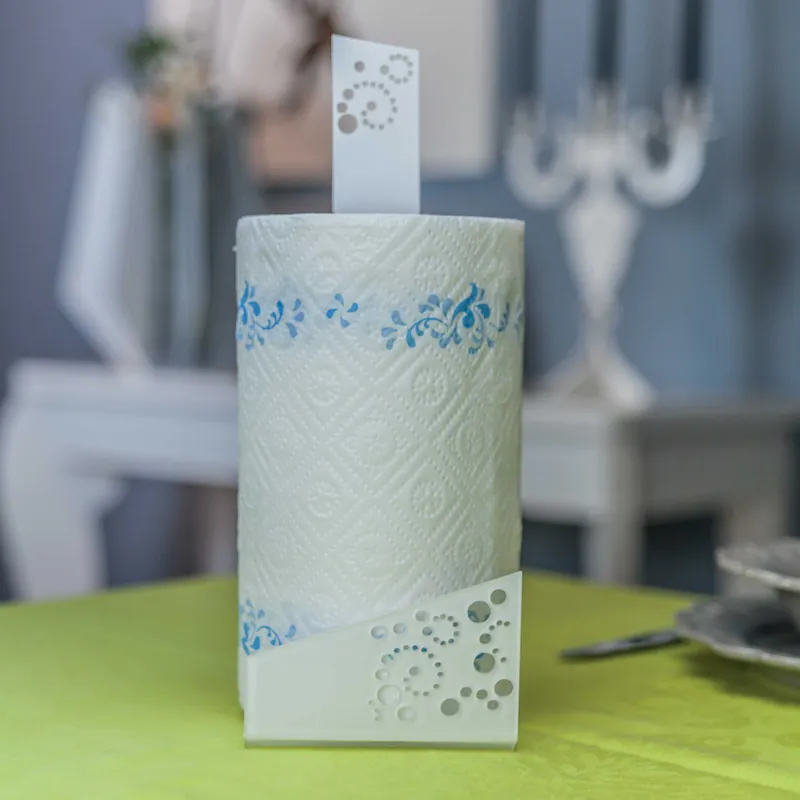 Nuovo Arrivo Portascottex portarotolo di carta con struttura in plexiglass dal design moderno