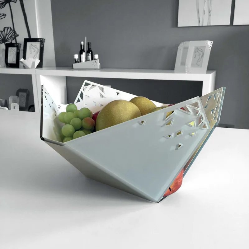 Centrotavola in plexiglass traforato dal design moderno ed elegante Super Prezzo