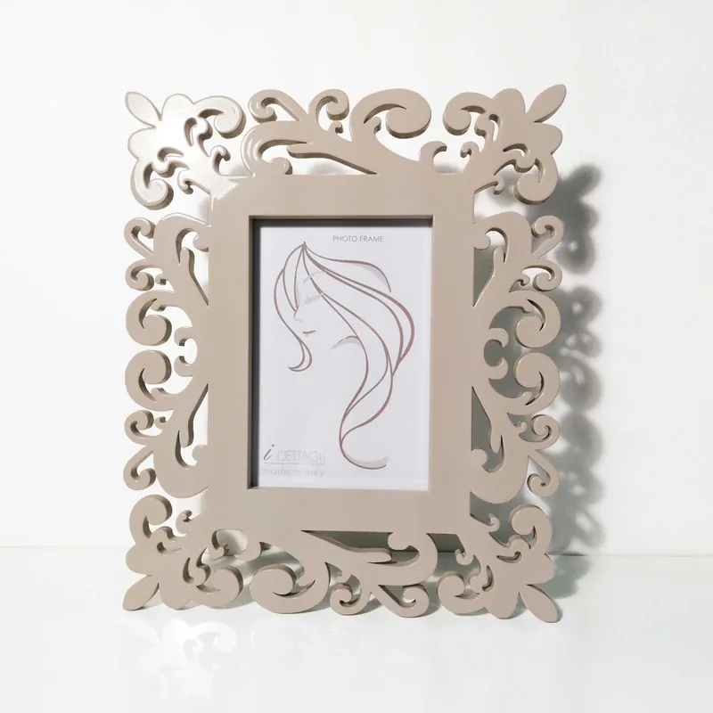 Portafoto da tavolo piccolo in legno dal design moderno ed elegante - Foto 10x15 Nuovo Arrivo