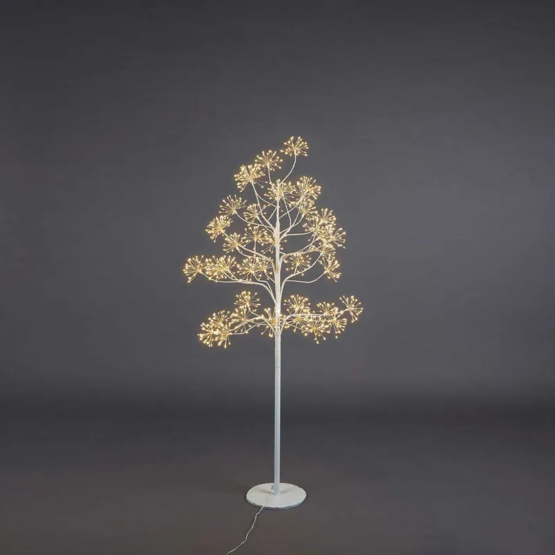 Albero di natale medio modello Faggio con 1120 LED h150 Popolare