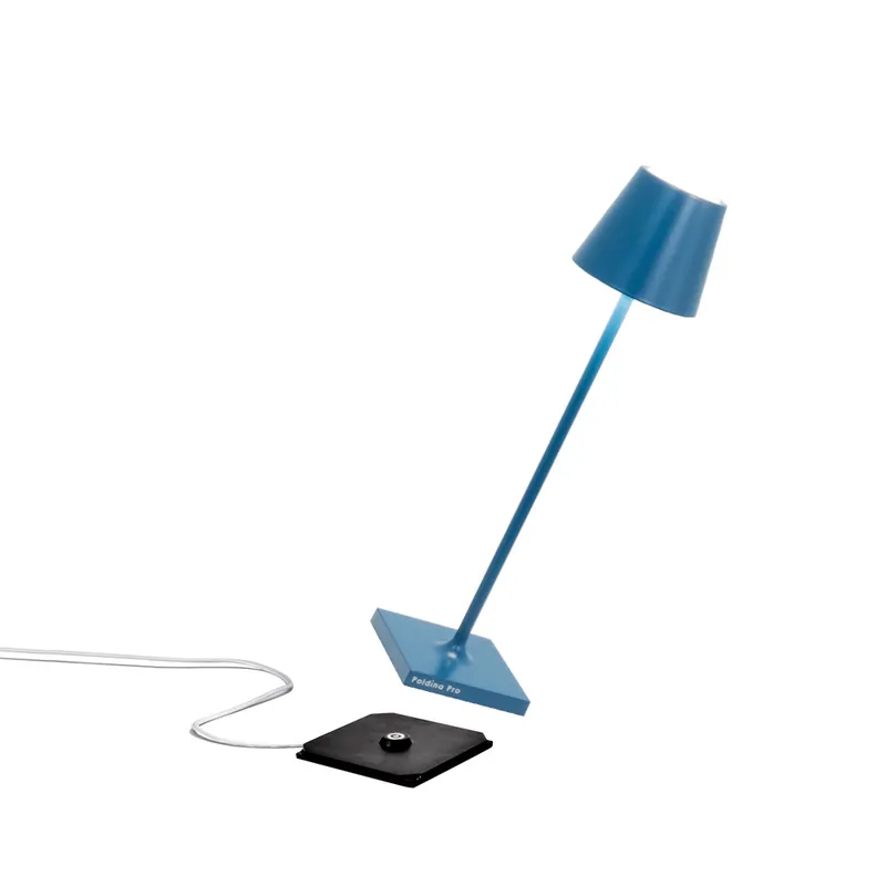 Subito Disponibile Lampada da tavolo LED dimmerabile e ricaricabile "Poldina Micro" - 2W - Lumen 142 - 2200k-3000k - IP 65