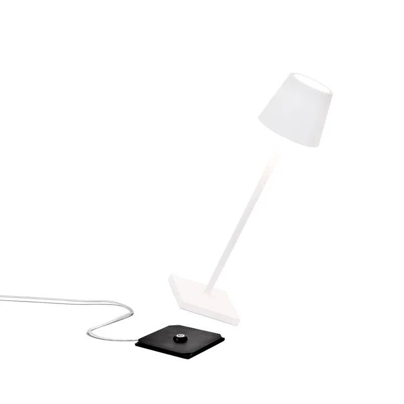 Soddisfatti O Rimborsati Lampada da tavolo LED dimmerabile e ricaricabile "Poldina Micro" - 2W - Lumen 142 - 2200k-3000k - IP 65
