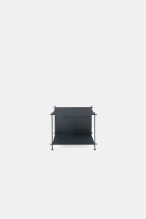 Ultima Occasione Libreria bassa con fianchi e struttura in acciaio dal design moderno cm 50