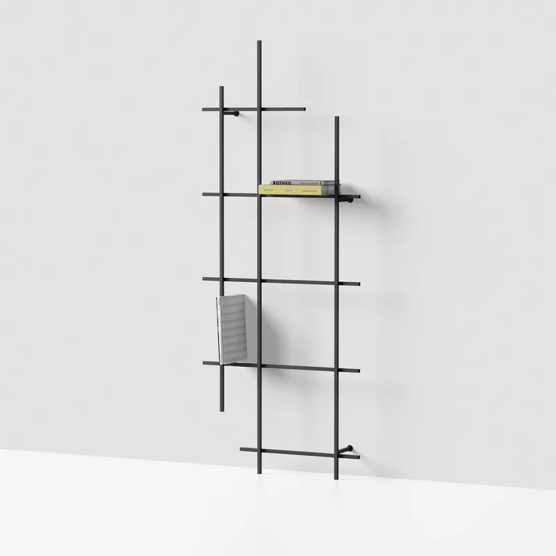 Libreria da parete verticale piccola di design moderno Subito Disponibile