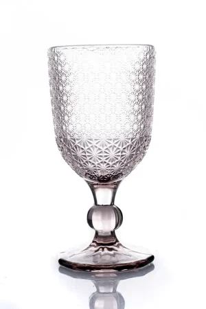 Set 6 pezzi calici in vetro per vino dal design elegante Subito Disponibile